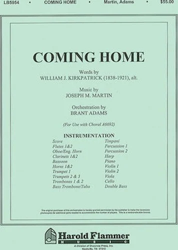 Coming Home (from Legacy of Faith)