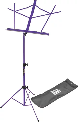 Compact Sheet Music Stand (Purple, w/ Bag)