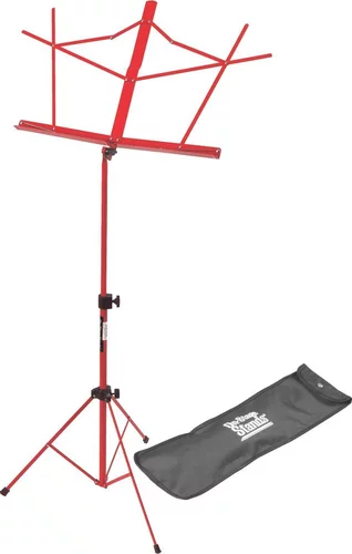 Compact Sheet Music Stand (Red, w/ Bag)