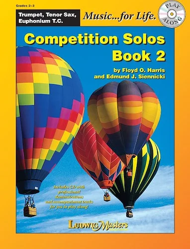 Competition Solos, Book 2 Trumpet, Tenor Sax or Euphonium TC