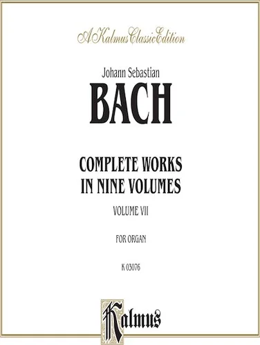 Complete Organ Works, Volume VII