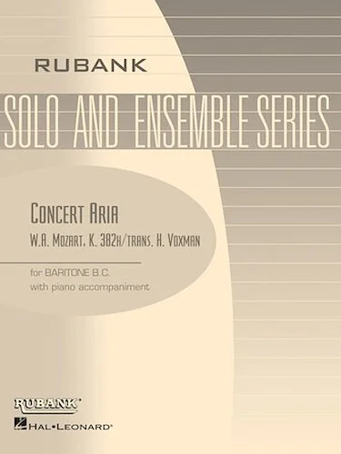 Concert Aria, K. 382h