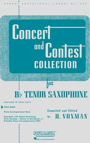 Concert and Contest Collection for Bb Tenor Saxophone