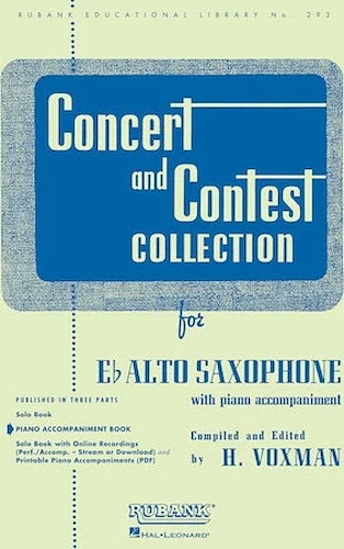 Concert and Contest Collection for Eb Alto Saxophone