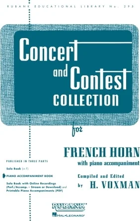 Concert and Contest Collection for French Horn