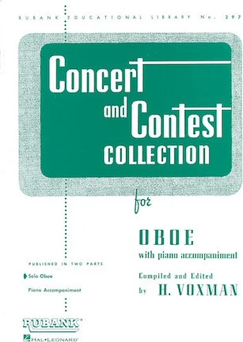 Concert and Contest Collection for Oboe