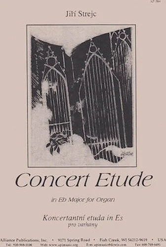 Concert Etude In Eb For Organ