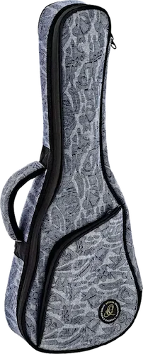 Concert Ukulele Denim Style Gig Bag  - 12 mm Padding