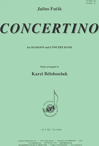 Concertino For Bassoon & Concert Band-set