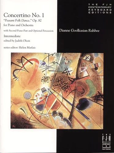 Concertino No. 1 "Peasant Folk Dance," Op. 82 for Piano and Orchestra<br>