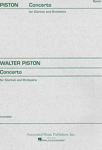 Concerto (1967) - for Clarinet and Orchestra