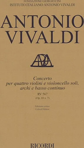 Concerto F Major, RV 567, Op. III, No. 7