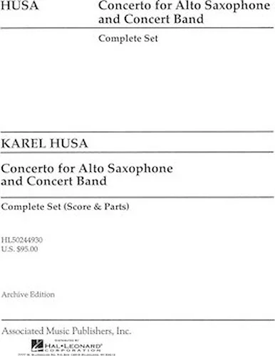 Concerto for Alto Saxophone and Concert Band