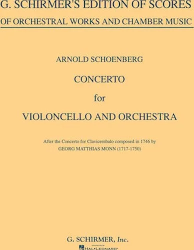 Concerto for Cello & Orchestra