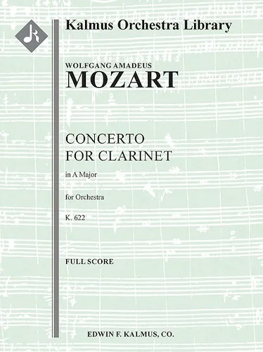 Concerto for Clarinet in A, K. 622<br>