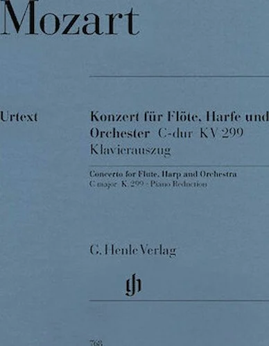 Concerto for Flute, Harp and Orchestra in C Major, K. 299 (297c) - for Flute, Harp & Piano Reduction