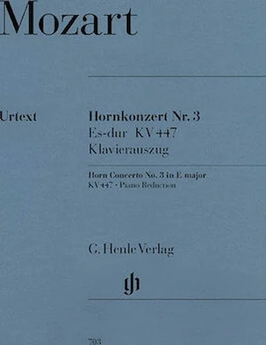 Concerto for Horn and Orchestra No. 3 in E-Flat Major, K.447