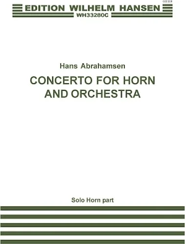Concerto for Horn and Orchestra