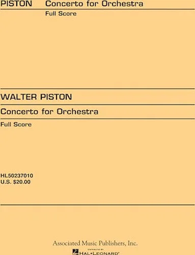 Concerto for Orchestra (1933)