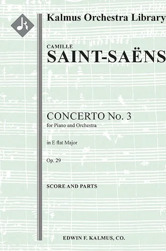 Concerto for Piano No. 3 in E-flat, Op. 29<br>