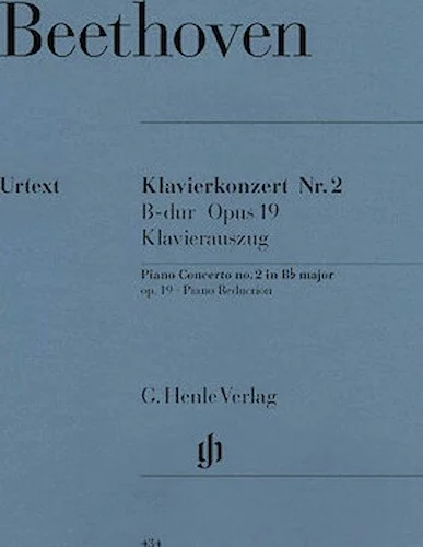 Concerto for Piano and Orchestra B Flat Major Op. 19, No. 2