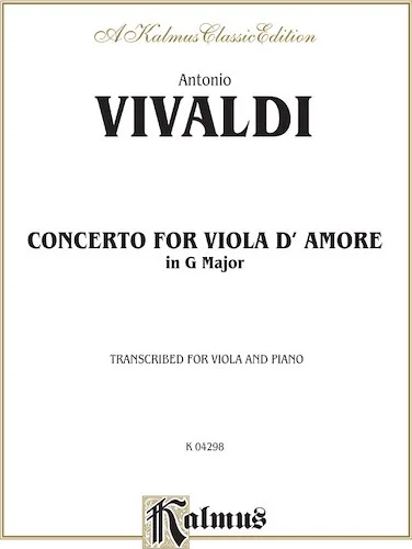 Concerto for Viola d'Amore