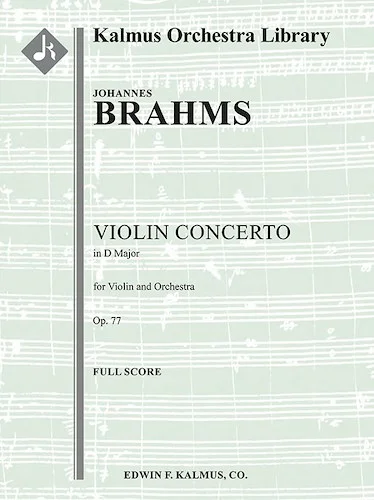 Concerto for Violin in D Major, Op. 77<br>