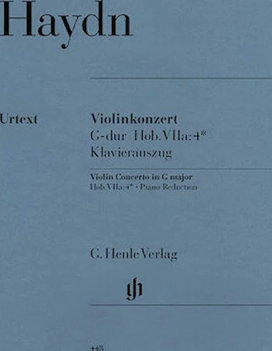 Concerto for Violin and Orchestra in G Major Hob. VIIa:4