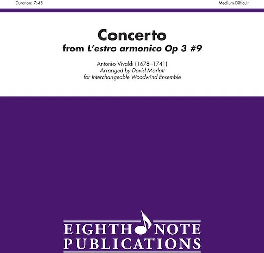 Concerto (from <i>L'estro armonico</i> Opus 3, No. 9)