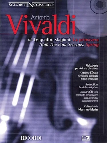 Concerto in E Major "La Primavera" (Spring) from The Four Seasons RV269, Op.8 No.1 - Critical Edition Violin and Piano Reduction
