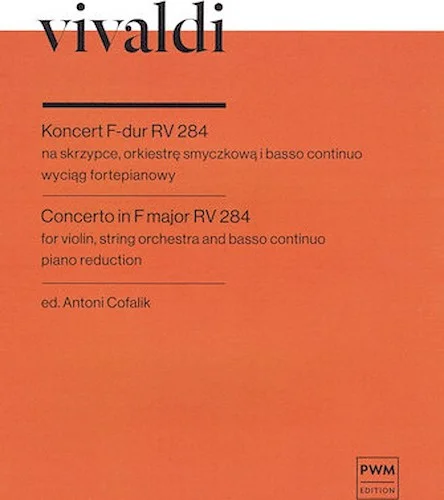 Concerto in F Major, RV284 - from 'La Stravaganza' Op. 4
