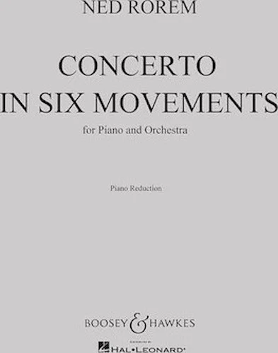 Concerto in Six Movements - for Piano and Orchestra