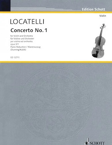 Concerto No. 1 for Violin and Orchestra, Op. 3