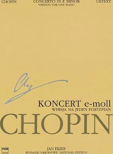 Concerto No. 1 in E Minor Op. 11 - Version for One Piano