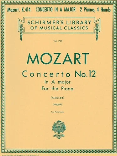 Concerto No. 12 in A, K.414