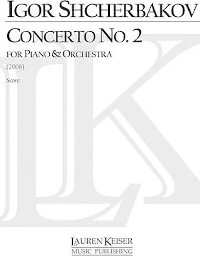 Concerto No. 2 for Piano and Orchestra, Full Score