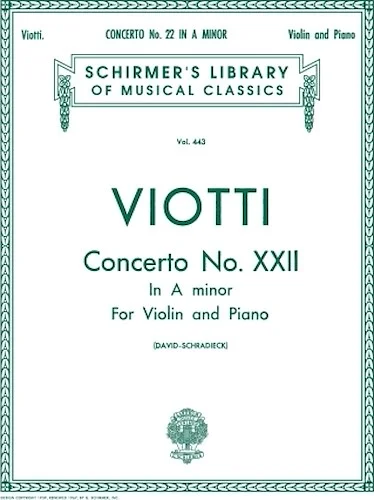 Concerto No. 22 in A Minor