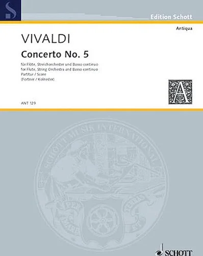 Concerto No. 5 RV 434/PV 262