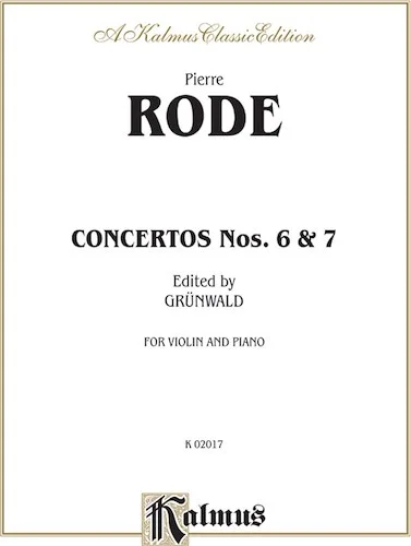 Concertos Nos. 6 and 7