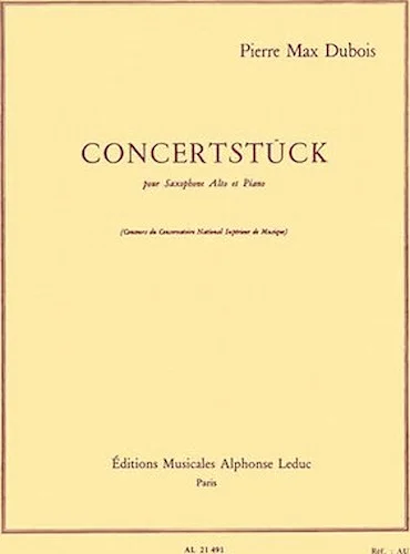 Concertstuck (saxophone-alto & Piano)