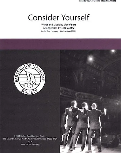 Consider Yourself - from Oliver