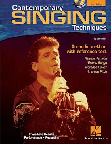 Contemporary Singing Techniques - Men's Edition - An Audio Method with a Reference Text