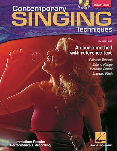 Contemporary Singing Techniques - Women's Edition - An Audio Method with a Reference Text