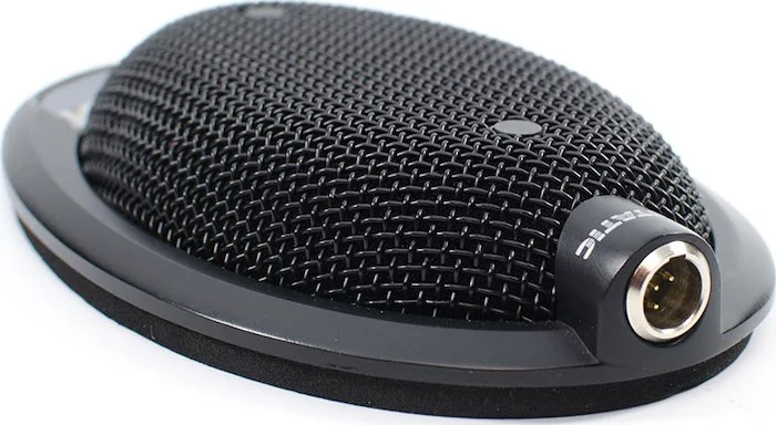 Continuously-Variable Boundary Mic with Switch, LED, Logic Interface