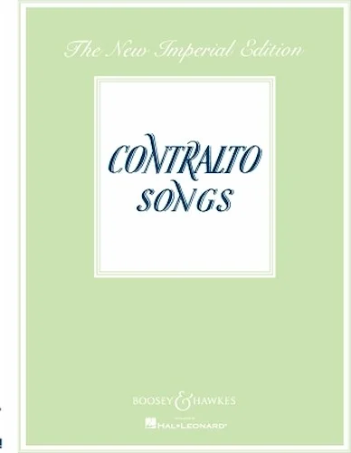 Contralto Songs - The New Imperial Edition