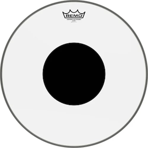 Controlled Sound Series Clear Black Dot Drumhead - for Tom