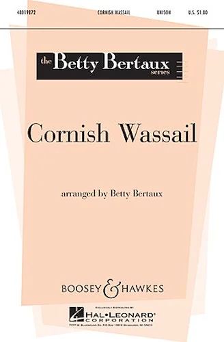 Cornish Wassail - Betty Bertaux Series