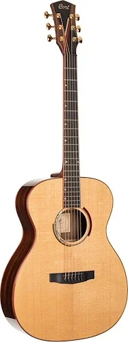 Cort ABSTRACTDELTA Masterpiece Series Abstract Delta Acoustic-Electric Guitar. Natural Glossy