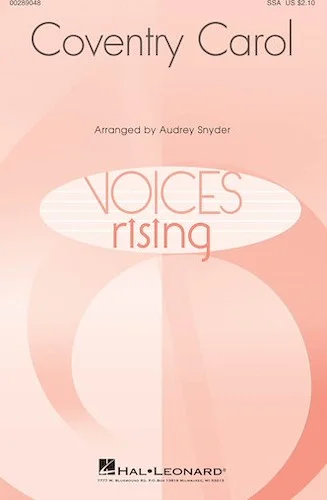Coventry Carol - Voices Rising Series