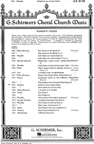 Create in Me a Clean Heart, O God